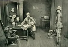 Lord Roberts at the "Orange Grove" Inn: A Characteristic Incident (1901). Creator: L Daviel