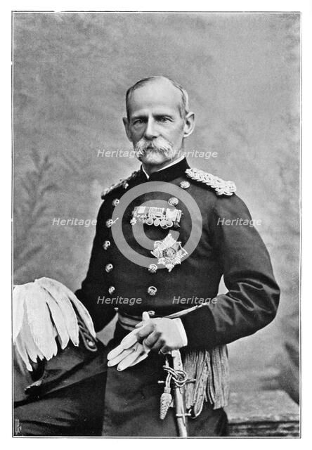 Lord Roberts, British soldier, 1901.Artist: Elliott & Fry