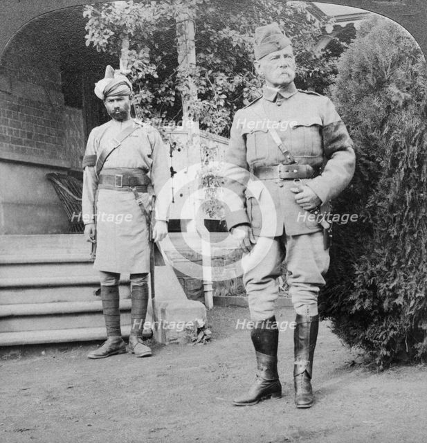 Lord Roberts, Commander in Chief of British Armies, South Africa, Boer War, 1900-1901.Artist: Underwood & Underwood