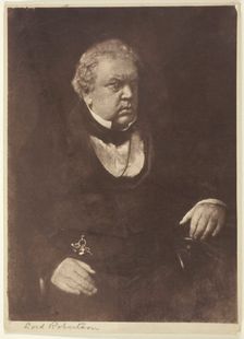 Lord Robertson, 1843/46, printed 1890/1900. Creators: David Octavius Hill, Robert Adamson, Hill & Adamson