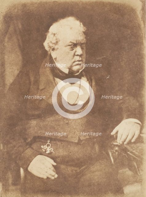 Lord Robertson, 1843-47. Creators: David Octavius Hill, Robert Adamson, Hill & Adamson.