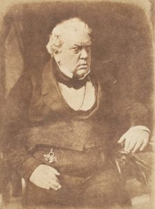 Lord Robertson, 1843-47. Creators: David Octavius Hill, Robert Adamson, Hill & Adamson