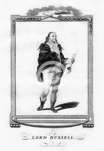 Lord Russell, English politician, 1796. Artist: Unknown