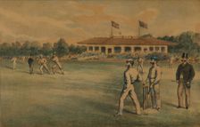 Lord's Cricket Ground 19th century. Creator: Unknown