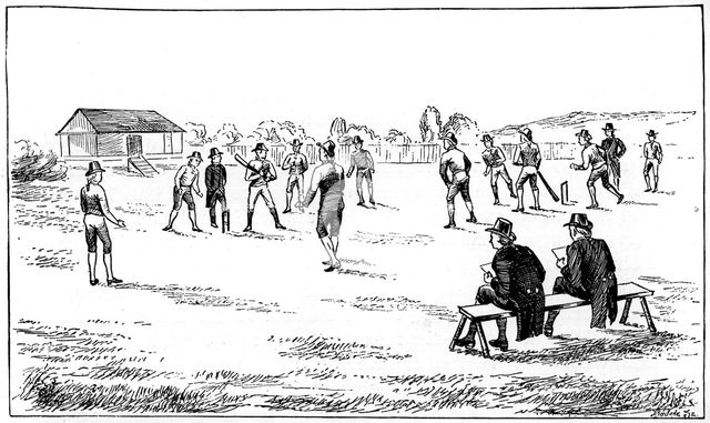 Lord's cricket ground, London, 1793 (1912). Artist: Unknown