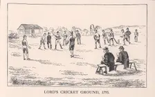 Lord's cricket ground, London, 1793 (1912)