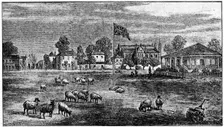Lord's cricket ground, London, 1836 (1912)