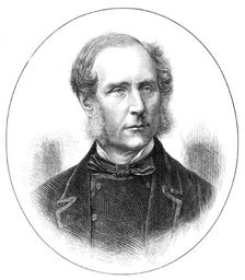 Lord Selborne, the new Lord Chancellor, 1872. Creator: Unknown