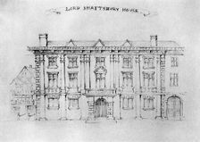 Lord Shaftbury House, Aldersgate Street, 1908