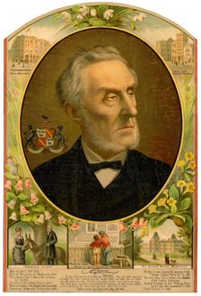 Lord Shaftesbury, British Conservative statesman and philanthropist, late 19th century