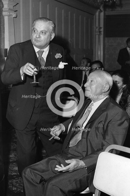 Lord Shinwell and Lord Boothby, 1970. Creator: Unknown.