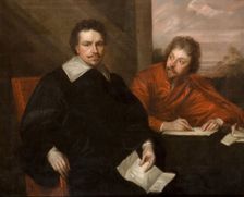 Lord Strafford And His Secretary Sir P Mainwaring, 1800. Creator: Unknown