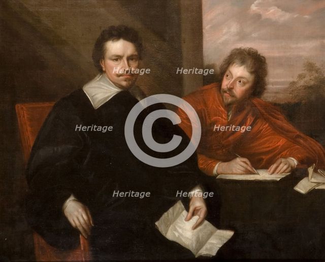 Lord Strafford And His Secretary Sir P Mainwaring, 1800.  Creator: Unknown.