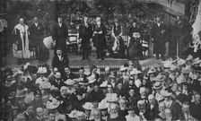 Lord Strathcona Opening the Free Church Bazaar in his Native Town of Forres 1900