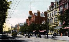 Lord Street, Southport, Lancashire, early 20th century