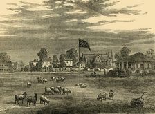 Lord's Ground in 1837 (c1876). Creator: Unknown