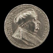Lorenz Truchsess von Pommersfelden, 1473-1543, Dean of the Cathedral of Mainz [obverse]. Creator: Matthes Gebel