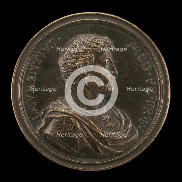 Lorenzino de' Medici, 1514-1547, Son of Pierfrancesco II [obverse], c. 1740. Creator: Antonio Francesco Selvi.