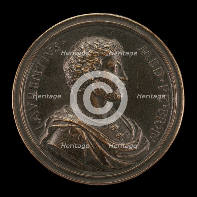 Lorenzino de' Medici, 1514-1547, Son of Pierfrancesco II [obverse], c. 1740. Creator: Antonio Francesco Selvi.
