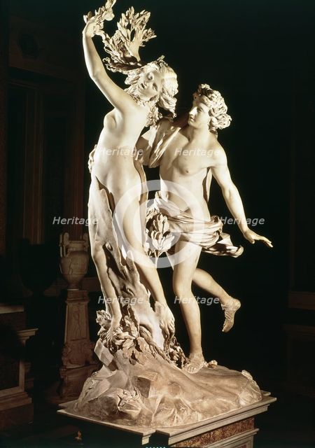 Lorenzo Bernini Sculpture entitled 'Apollo and Daphne'.