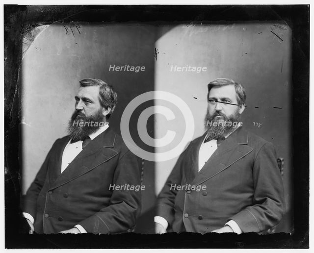 Lorenzo Crounse of Nebraska,.1865-1880. Creator: Unknown.