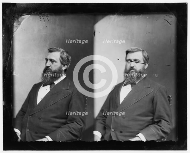 Lorenzo Crounse of Nebraska,.1865-1880. Creator: Unknown.