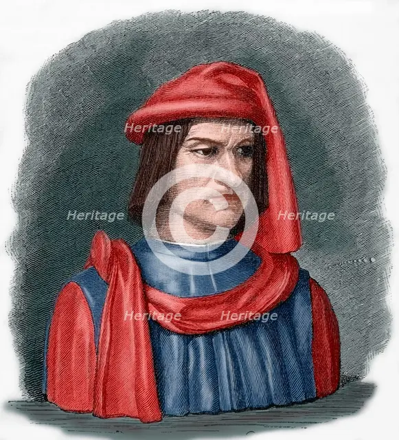 Lorenzo de Medici (1449-1492), 1881.  Creator: Unknown.