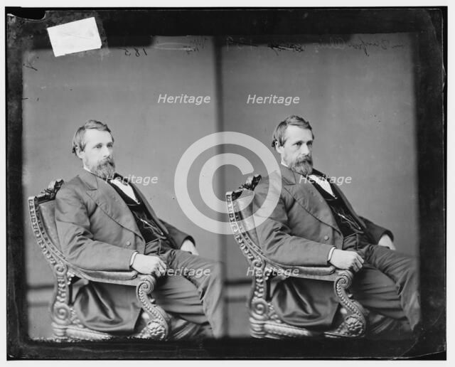 Lorenzo Dow Danford of Ohio, between 1865 and 1880. Creator: Unknown.