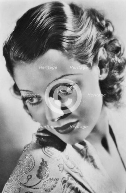 Loretta Young, American actress, c1930s. Artist: Unknown