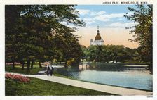 Loring Park, Minneapolis, Minnesota, USA, 1915