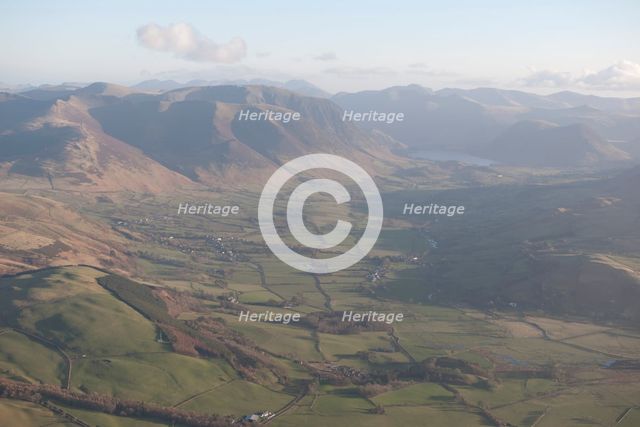 Lorton Vale, from the north-west, Cumbria, 2015. Creator: Historic England.