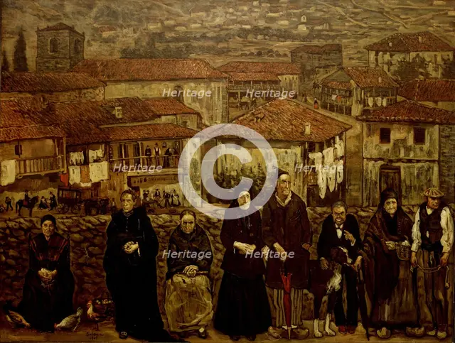 'Los Autómatas', c1907.  Creator: José Gutiérrez Solana.