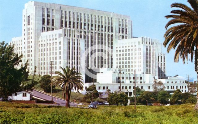 Los Angeles County General Hospital, Los Angeles, California, USA, 1953. Artist: Unknown