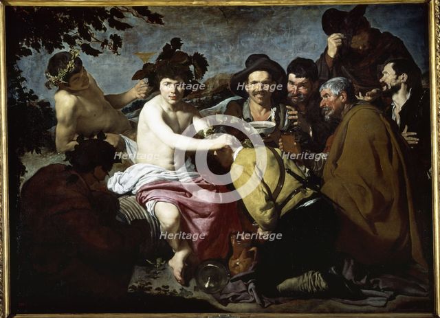'Los Borrachos 'or 'The triumph of Bacchus', 17th century. Creator: Velazquez , Diego de (1599 - 1660).