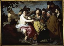 Los Borrachos or The triumph of Bacchus 17th century. Creator: Velazquez , Diego de (1599 - 1660)