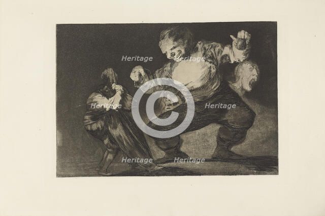 Los Disparates (Los Proverbios), 1815-1819.