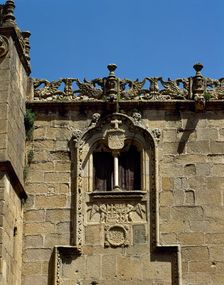 Los Golfines de Abajo Palace, Caceres, Spain, 15th century (2003). Creator: LTL