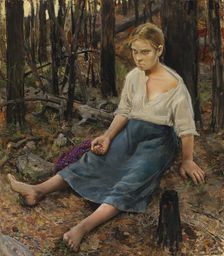 Lost, 1886. Creator: Akseli Gallen-Kallela
