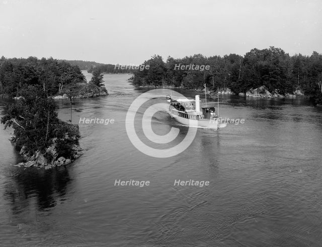 Lost Channel, Thousand Islands, N.Y., (1901?). Creator: Unknown.