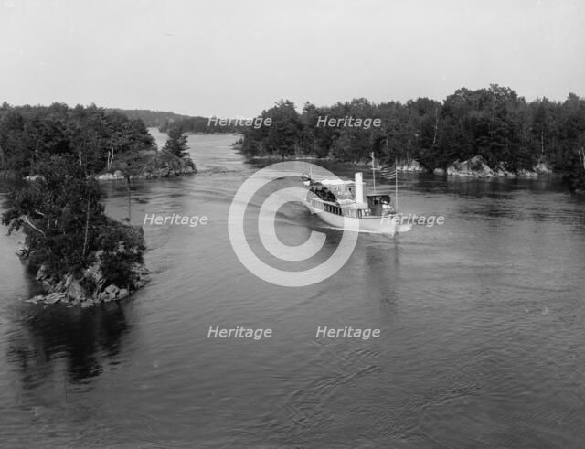 Lost Channel, Thousand Islands, N.Y., (1901?). Creator: Unknown.