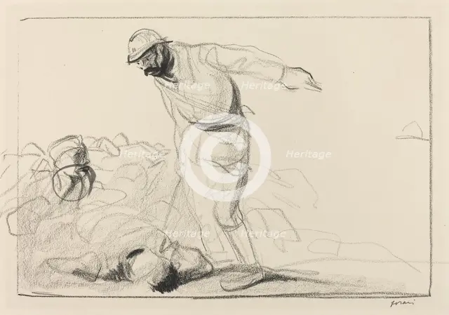 Lost Illusions, probably 1918. Creator: Jean Louis Forain.