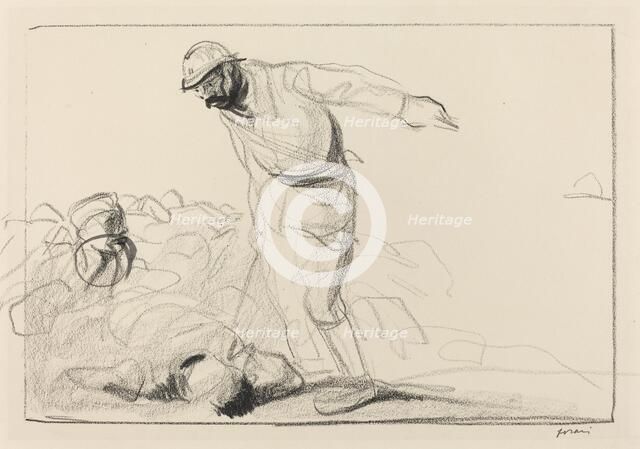 Lost Illusions, probably 1918. Creator: Jean Louis Forain.