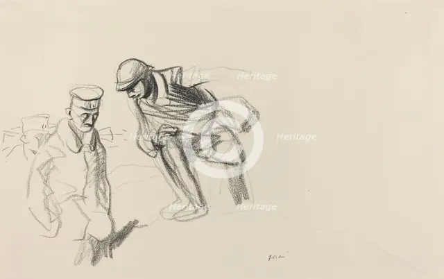 Lost Illusions, probably 1918. Creator: Jean Louis Forain.