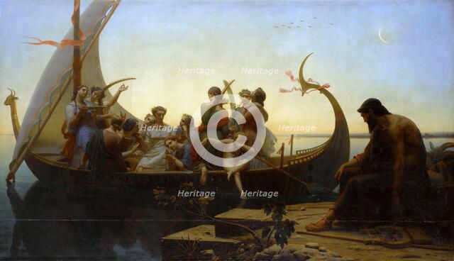 Lost Illusions (The Evening). Artist: Gleyre, Charles (1808-1874)