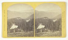 Lost Lakes, head of Conejos Cañon, Colorado, in the Sierra San Juan range, near divide..., 1874. Creator: Tim O'Sullivan