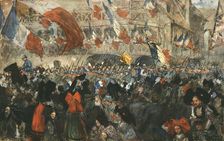 La 4e Armee francaise a Strasbourg, le 22 novembre 1918 1918. Creator: Georges Bertin Scott