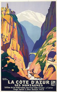 La Côte d'Azur, c1930. Creator: Broders, Roger (1883-1953)