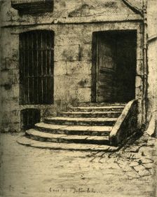 La Cour de Saint-Julien-le-Pauvre 1903. Creator: Unknown