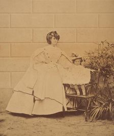 La Colombe et le Tigre, 1860s. Creator: Pierre-Louis Pierson