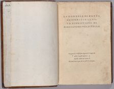 La Comedia, 1544. Creators: Unknown, Dante Alighieri